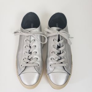Converse Silver Sneakers 5.5